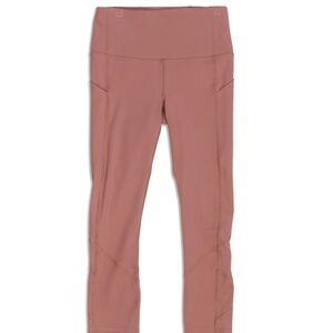 Lululemon Pace Rival High-Rise Crop - Spiced Chai